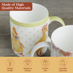 Ducklings In Spring Fine Bone China Coffee Mugs