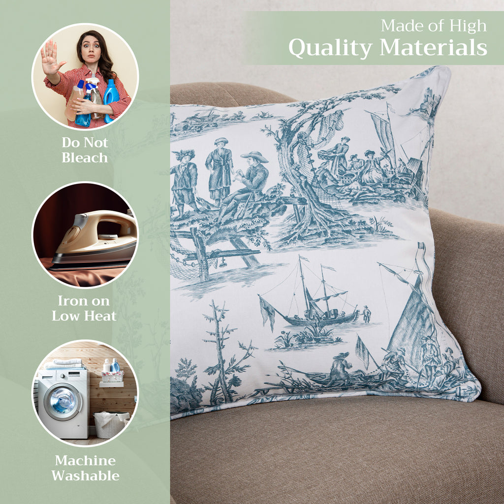 Calais Throw Pillow Covers