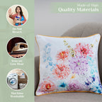 Floral Throw Pillow Covers