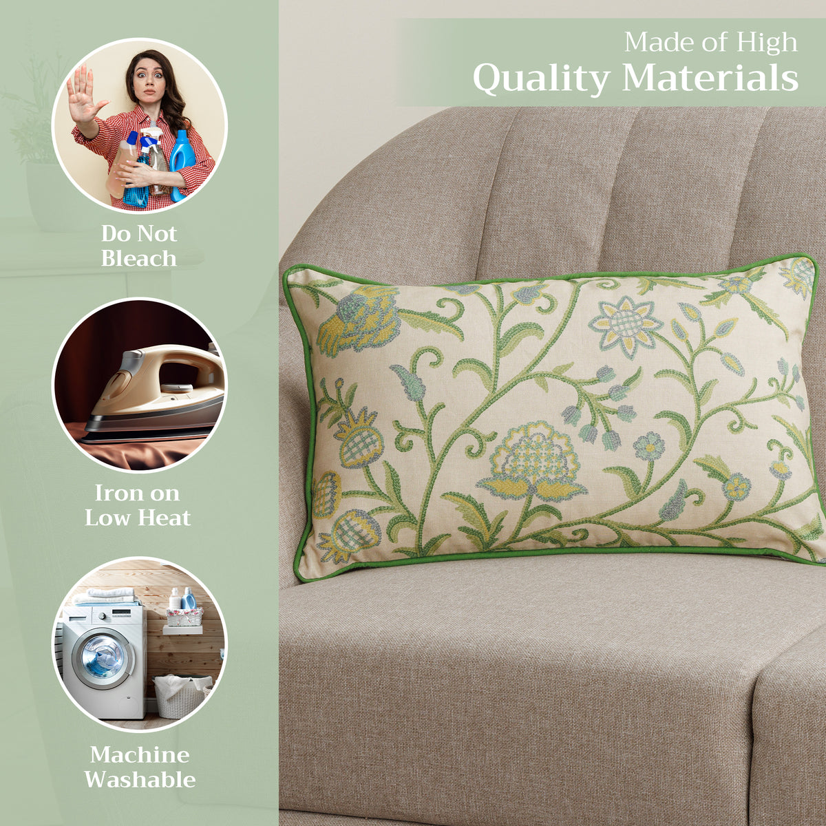 Artisan Love Throw Pillow Covers