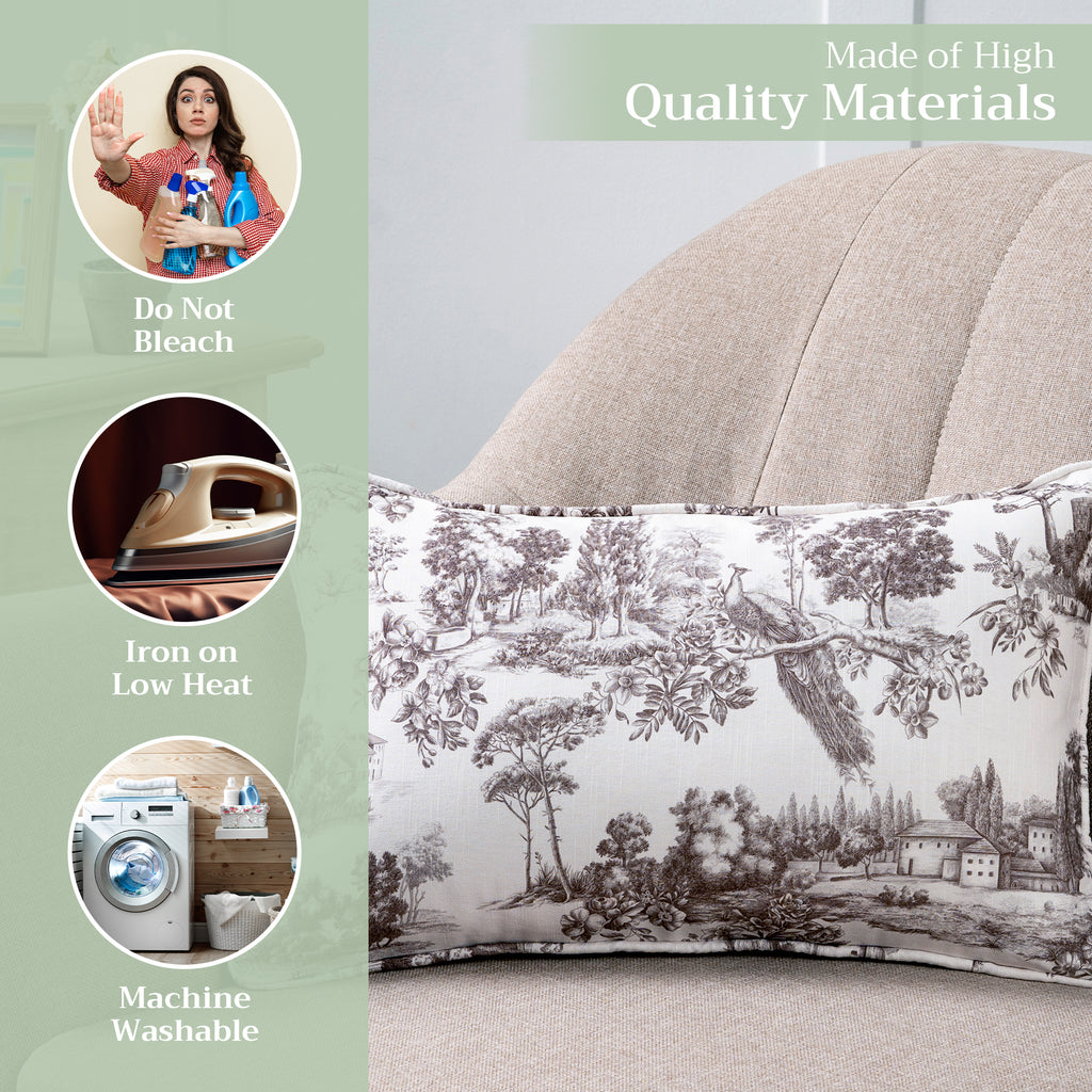 Trianon Throw Pillow Covers