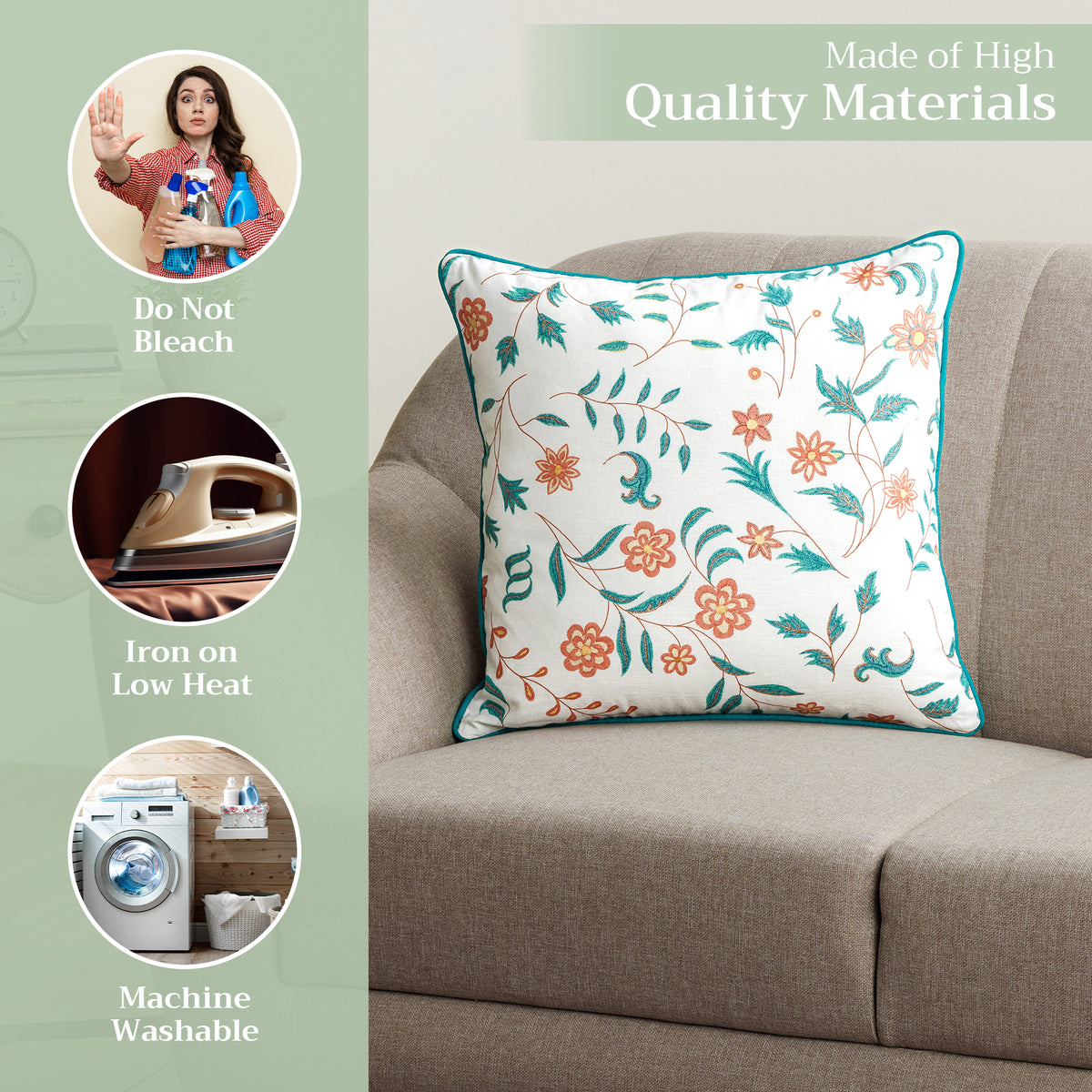Elizabeth Throw Pillow Covers