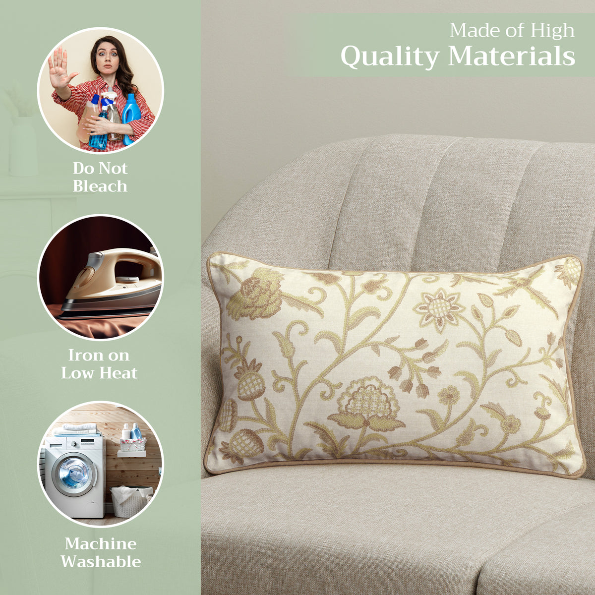 Artisan Love Throw Pillow Covers