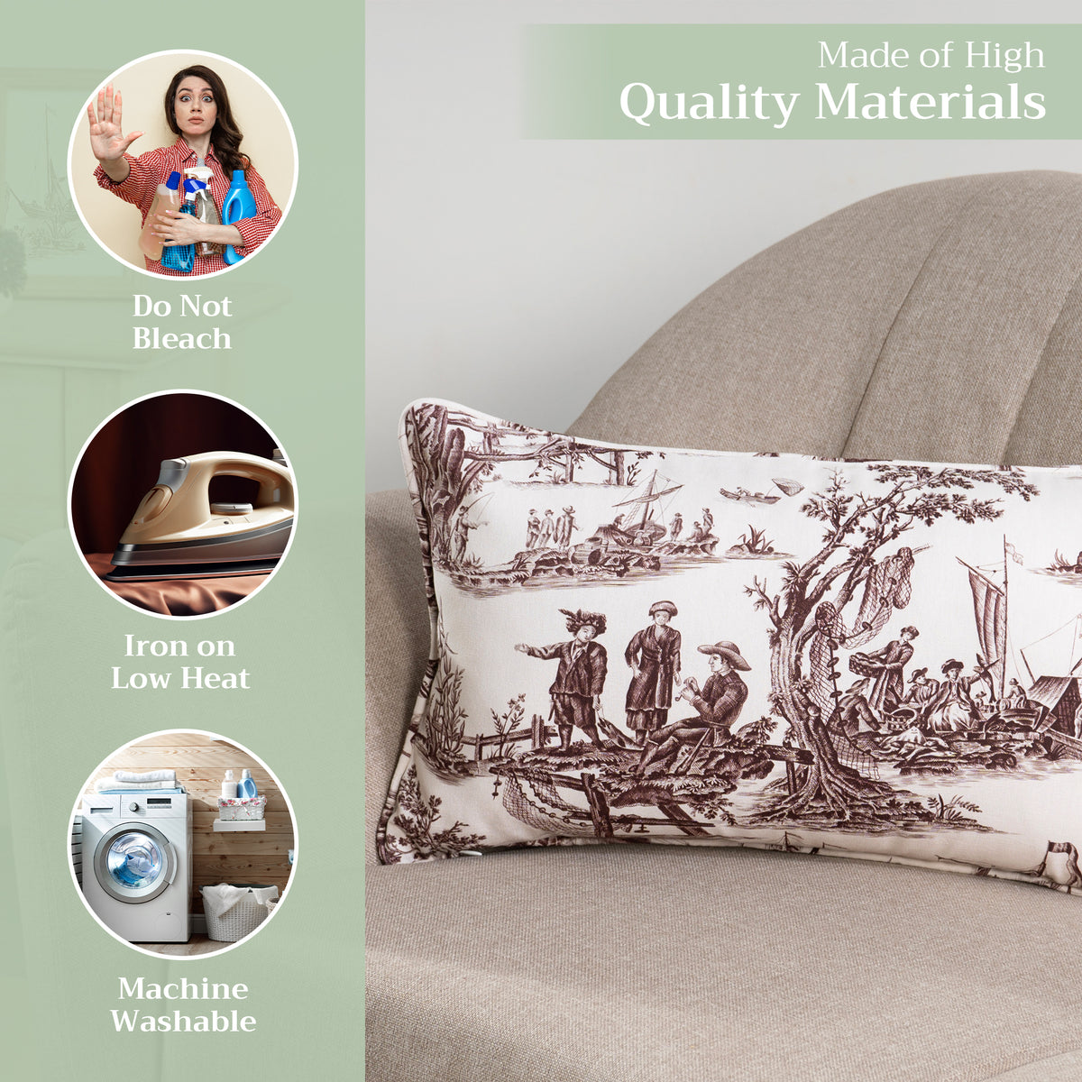 Calais Throw Pillow Covers