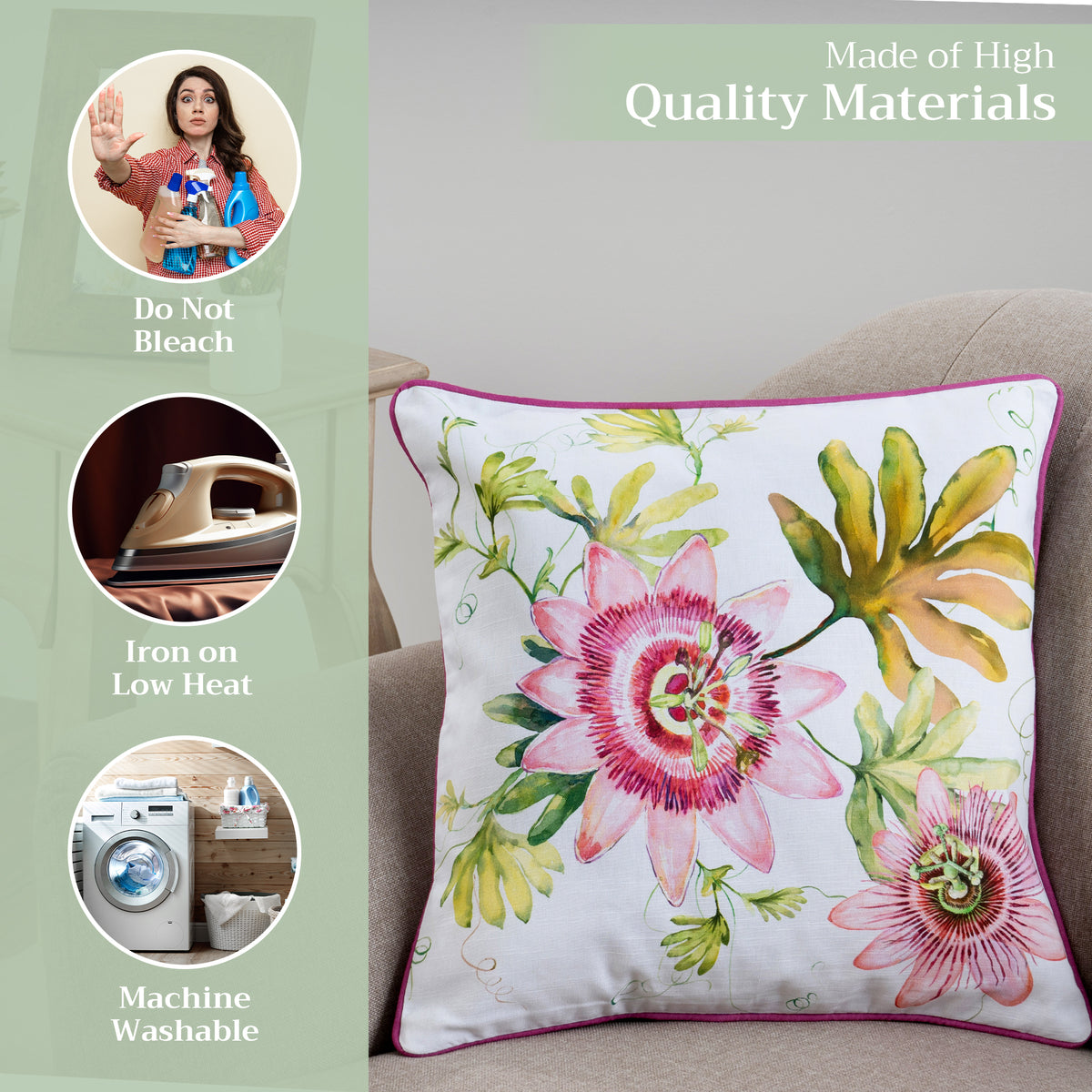 Passion Throw Pillow Covers