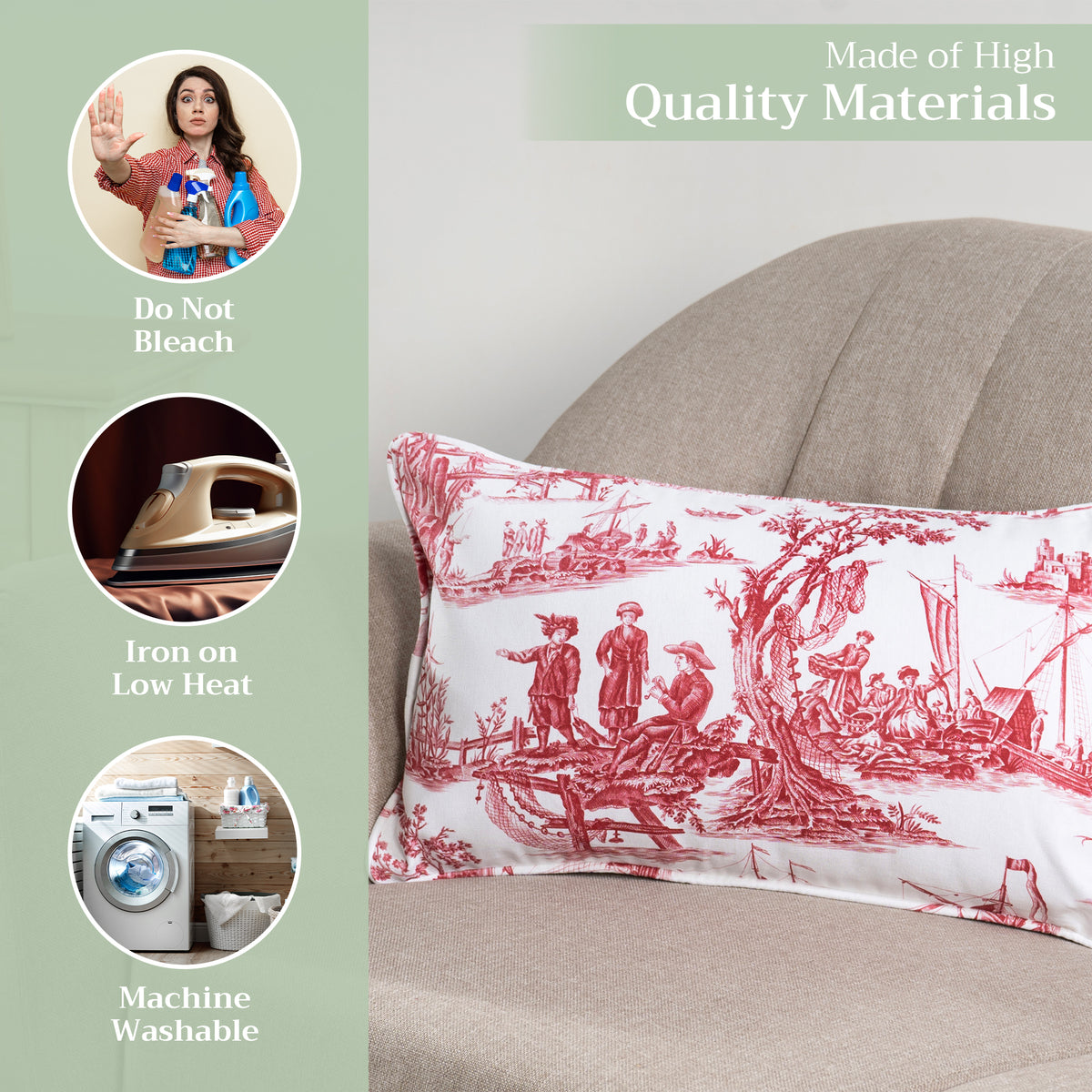 Calais Throw Pillow Covers