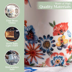 Happy Florals - High Summer Fine Bone China Coffee Mugs