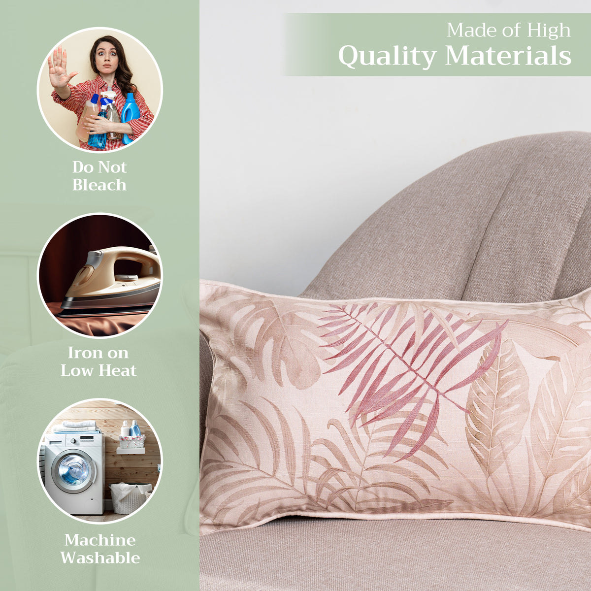 Creole Throw Pillow Covers