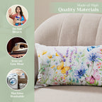 Artist Garden Throw Pillow Covers