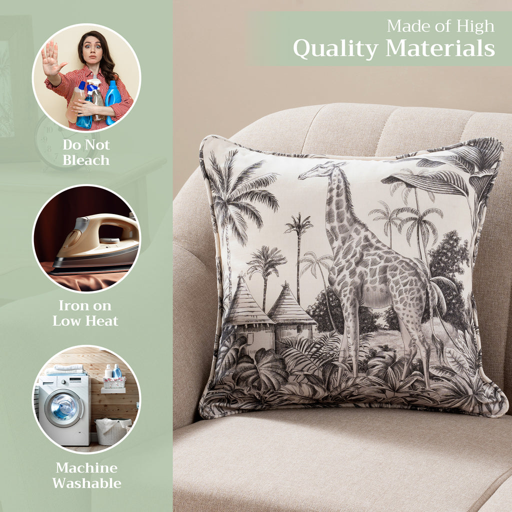 Savana Jouy Throw Pillow Covers
