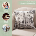 Savana Jouy Throw Pillow Covers