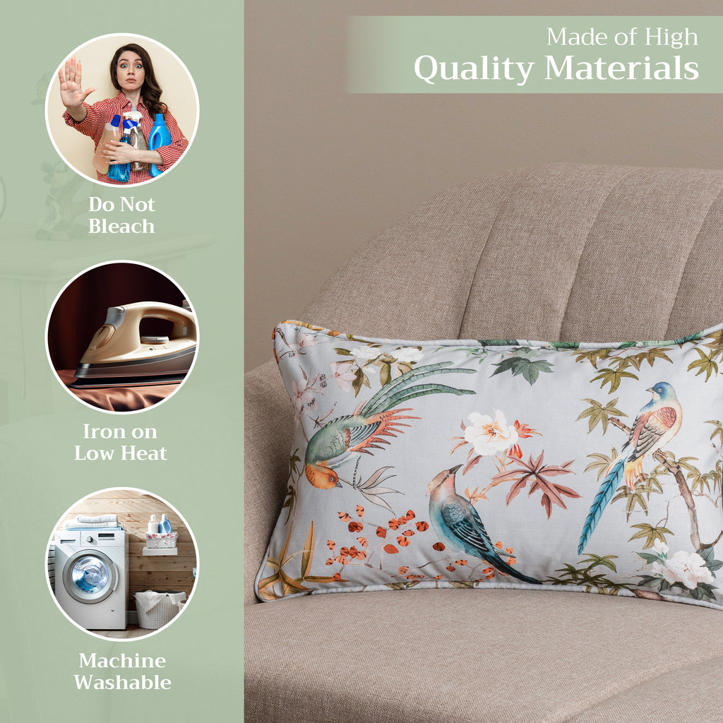 Hokuzai Throw Pillow Covers