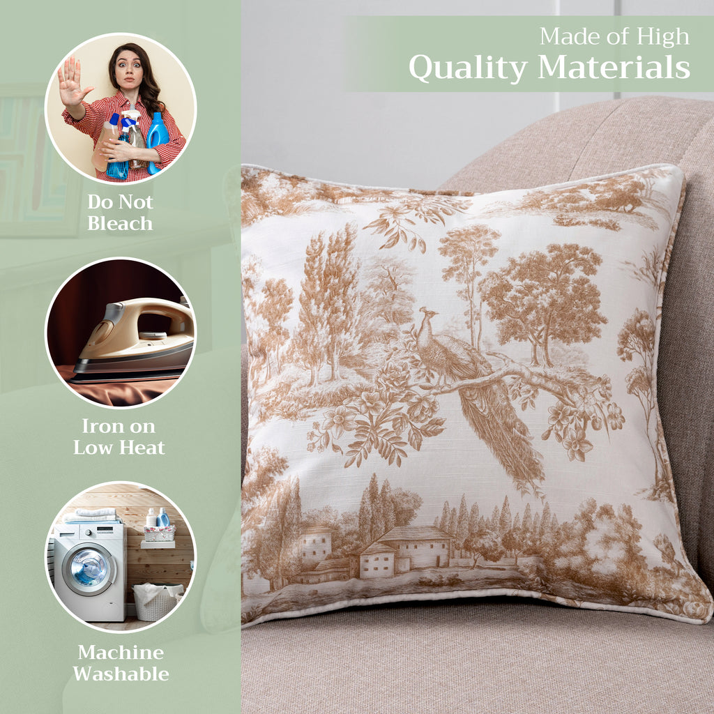 Trianon Throw Pillow Covers