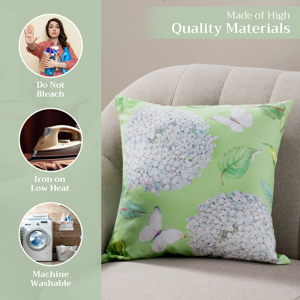Artist Garden Throw Pillow Covers