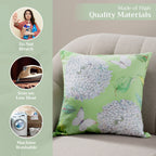 Artist Garden Throw Pillow Covers