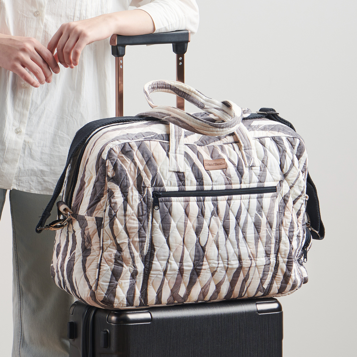 Zebra Weekend Bags