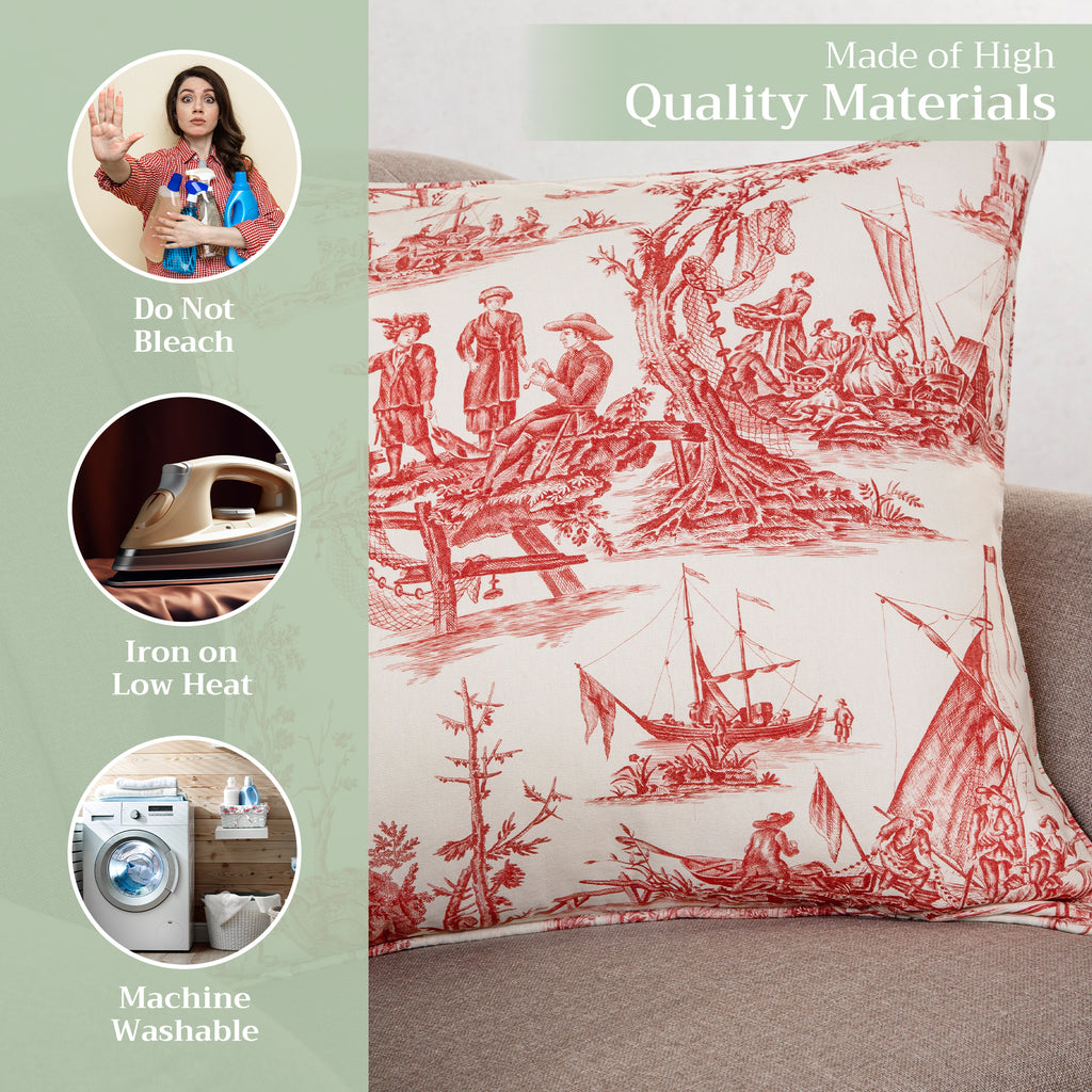 Calais Throw Pillow Covers