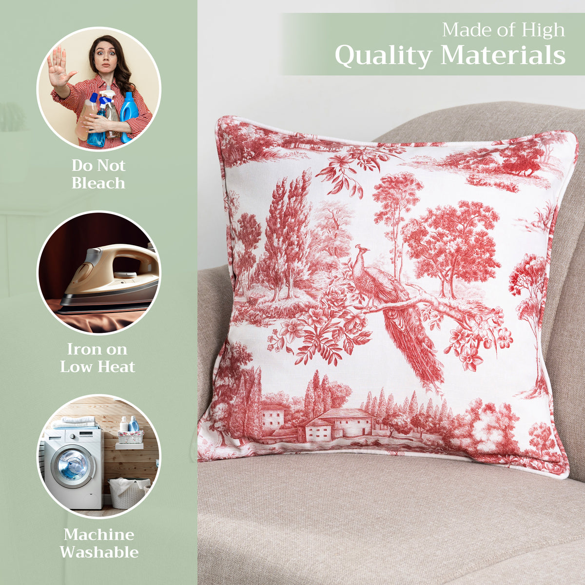 Trianon Throw Pillow Covers
