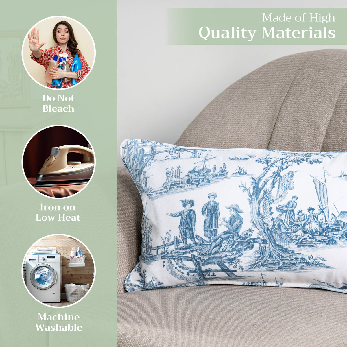 Calais Throw Pillow Covers
