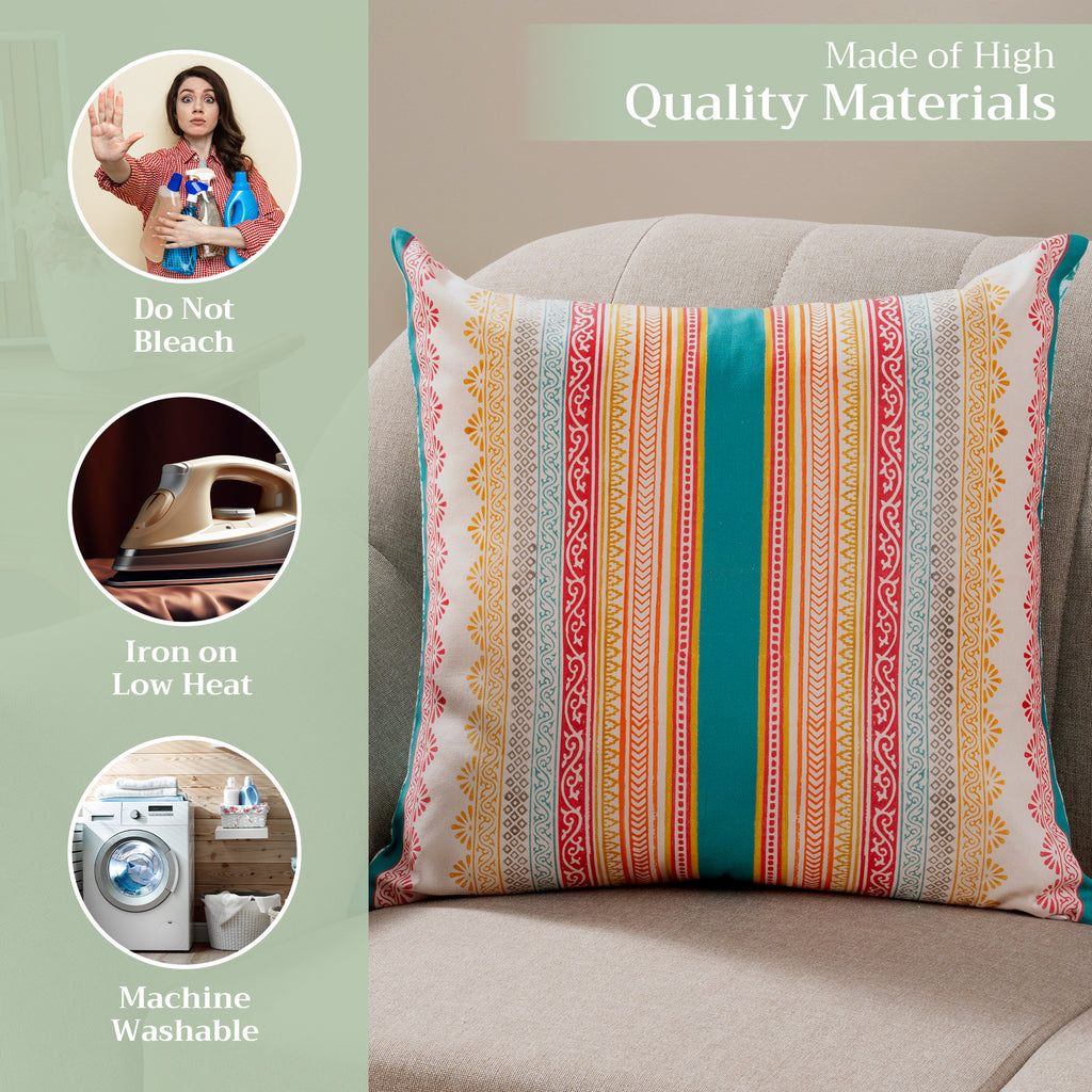 Katmandou Throw Pillow Covers