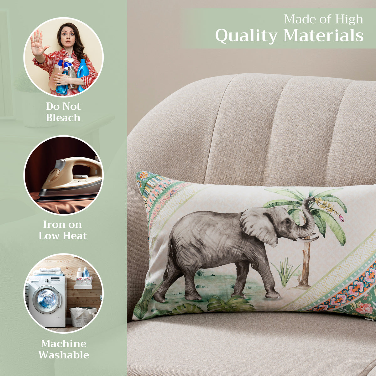 Secret Garden Throw Pillow Covers