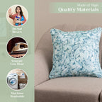 Rose Lavender Sage Throw Pillow Covers