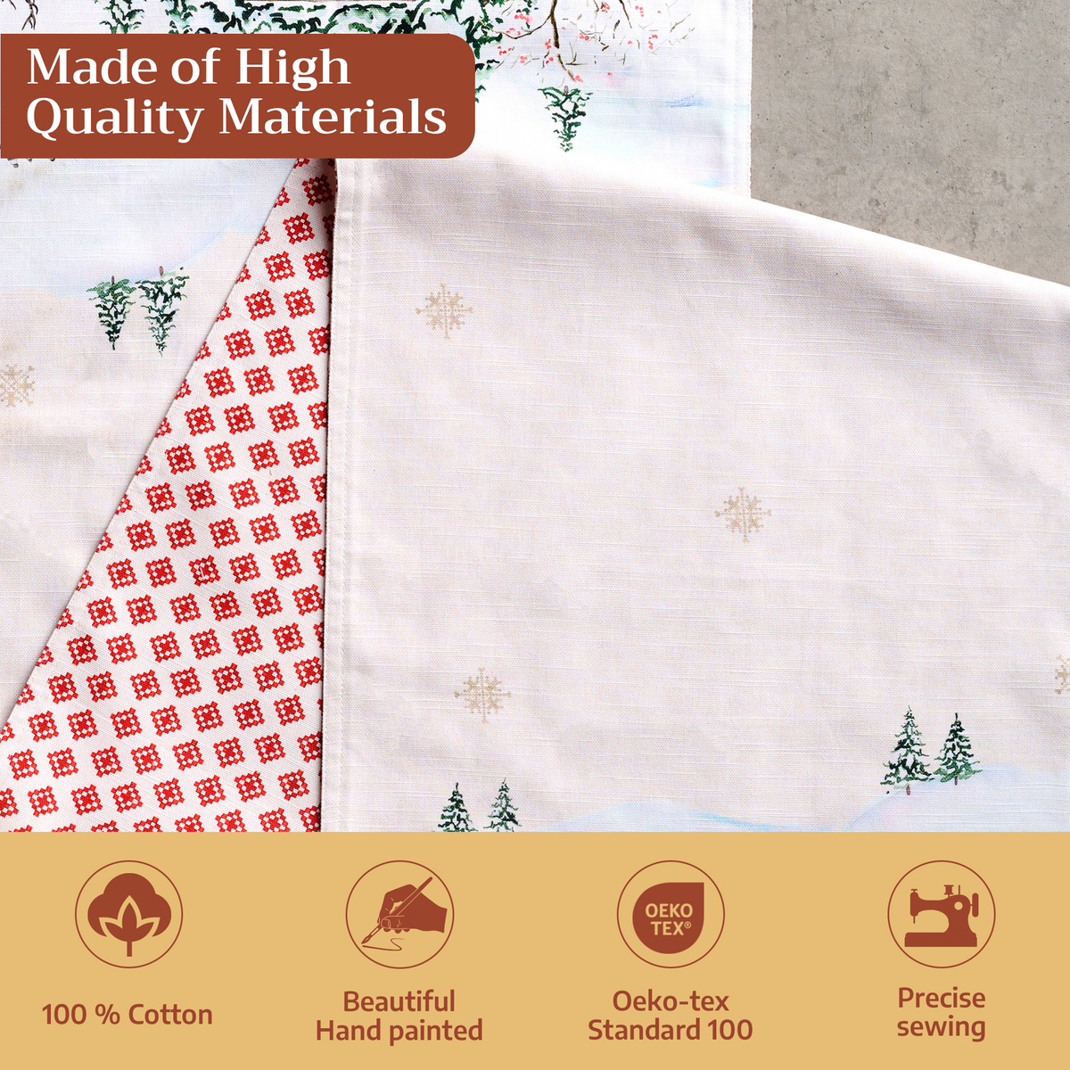 Rural Christmas Table Runners