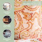 Palatial Paisley Fine Bone China Coffee Mugs