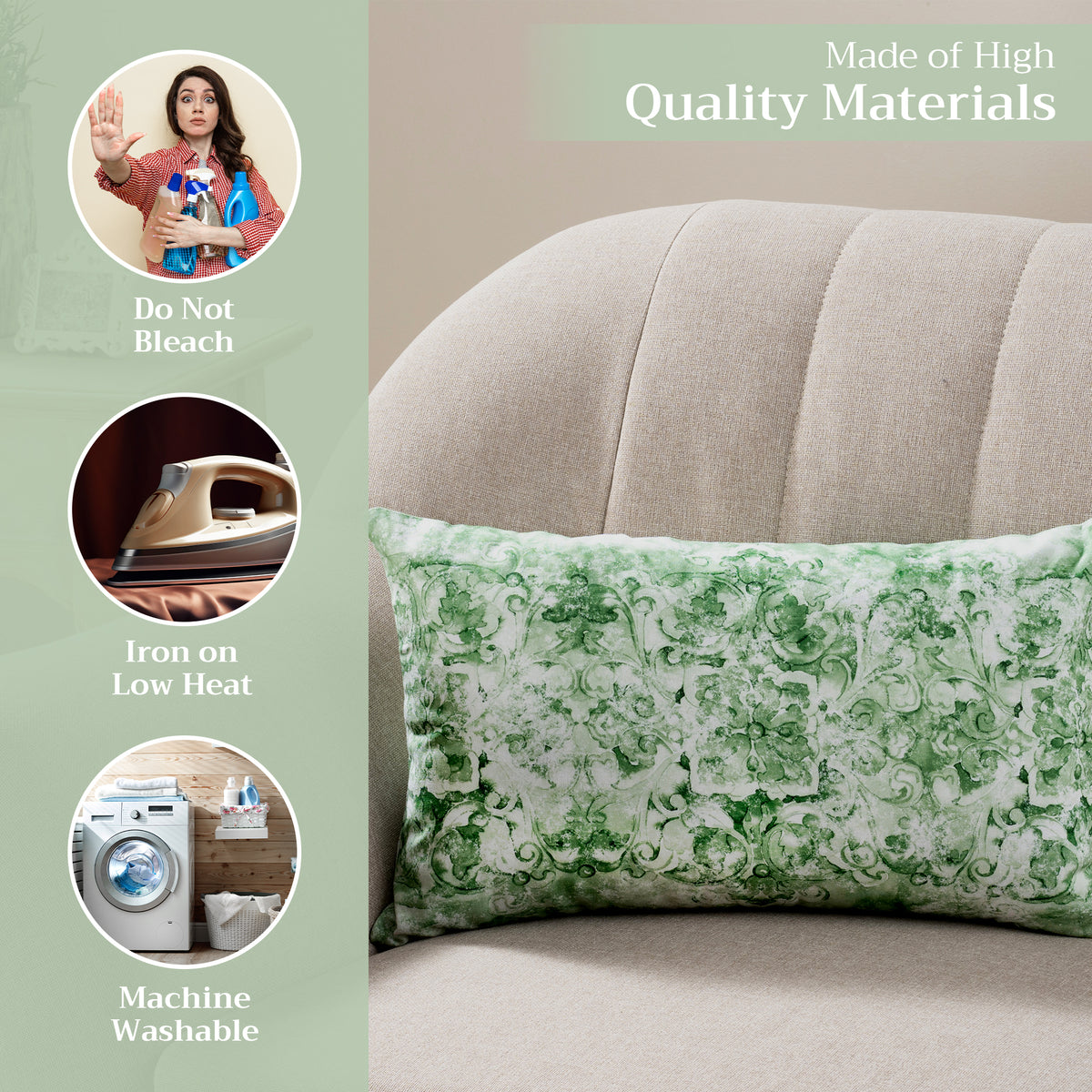 Secret Garden Throw Pillow Covers