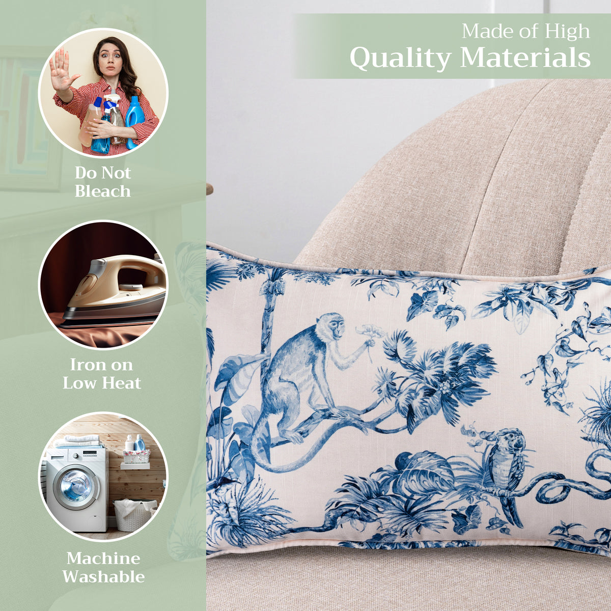 Bonobo Throw Pillow Covers