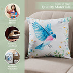 Artist Garden Throw Pillow Covers