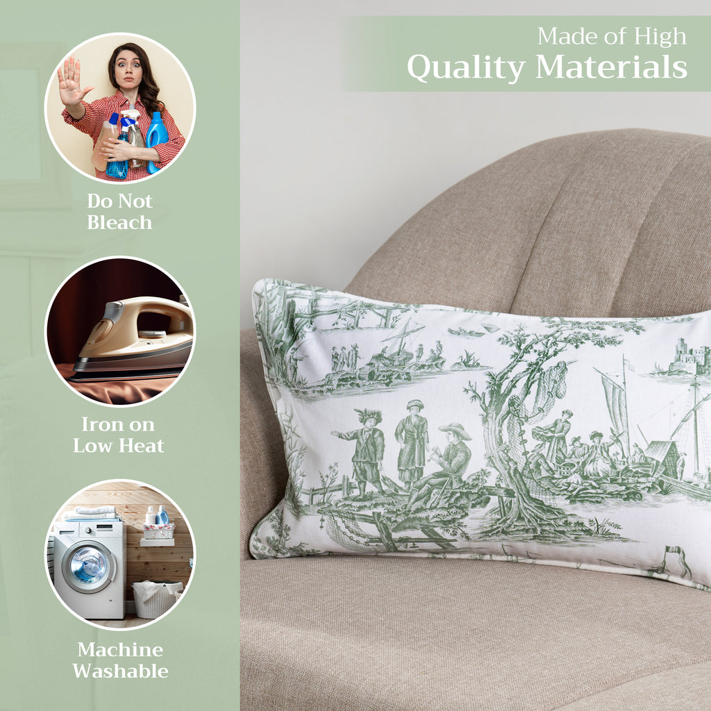 Calais Throw Pillow Covers