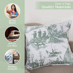 Calais Throw Pillow Covers