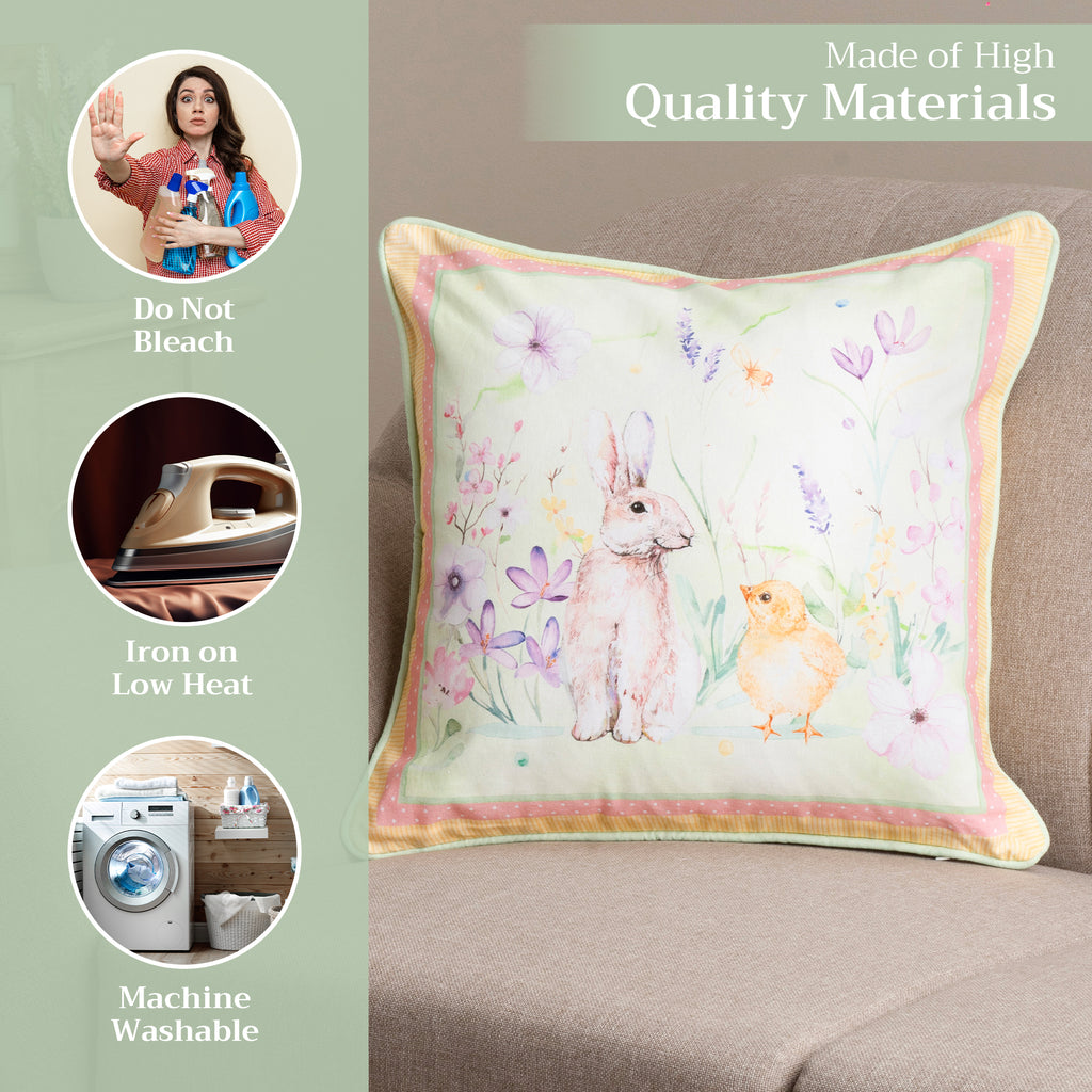Easter Zest Throw Pillow Covers