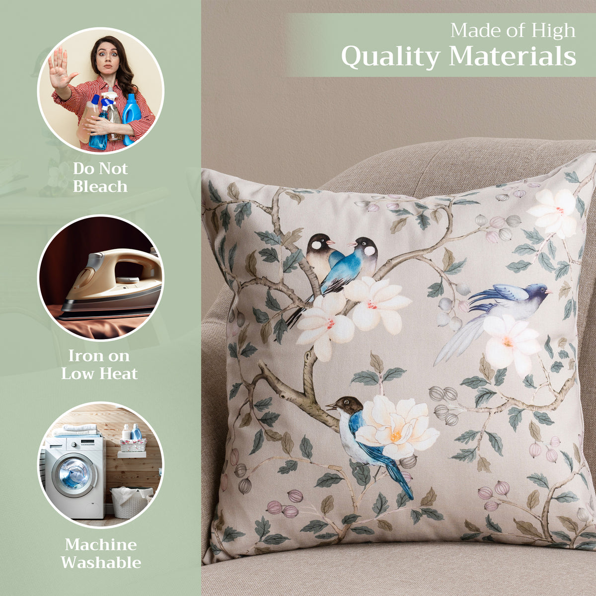 Osaka Throw Pillow Covers