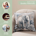 Savana Jouy Throw Pillow Covers