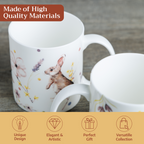 Easter Zest Fine Bone China Coffee Mugs