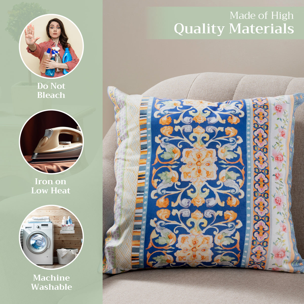 Secret Garden Throw Pillow Covers