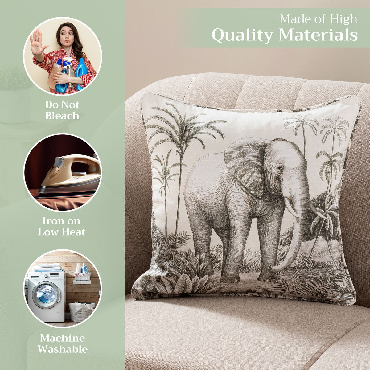 Savana Jouy Throw Pillow Covers