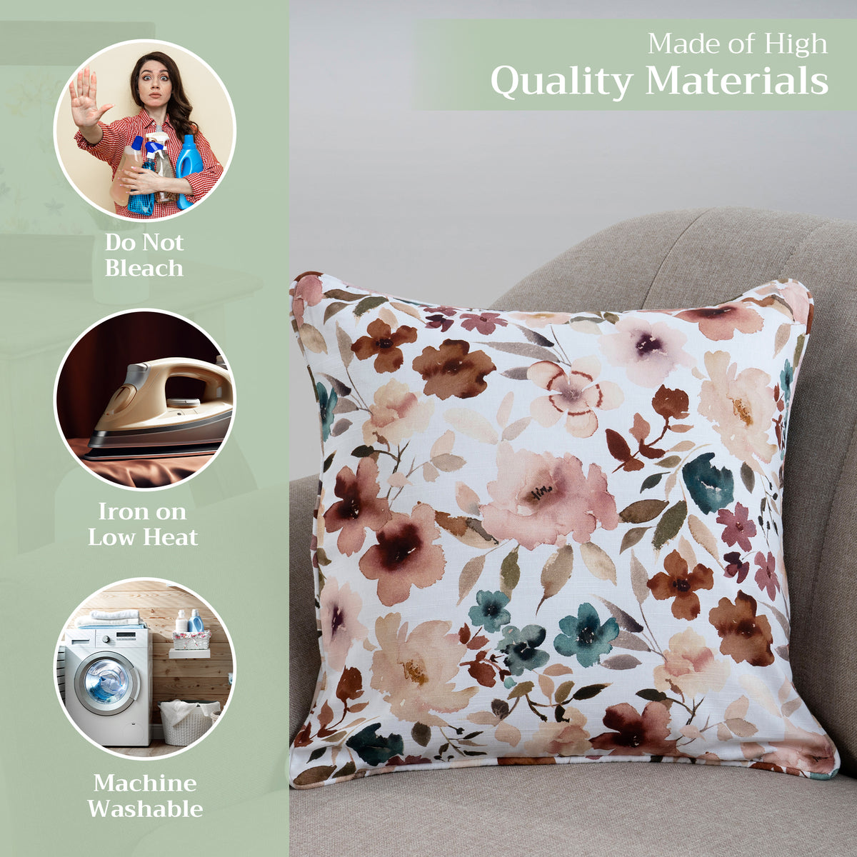 Blossom Throw Pillow Covers