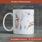 Easter Zest Fine Bone China Coffee Mugs