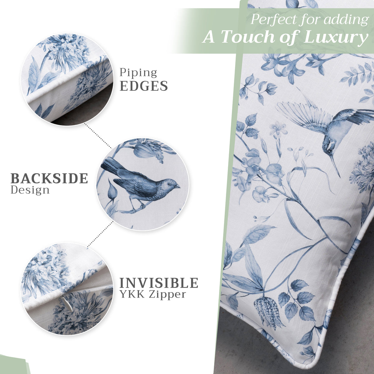 Neo Ipomee Throw Pillow Covers