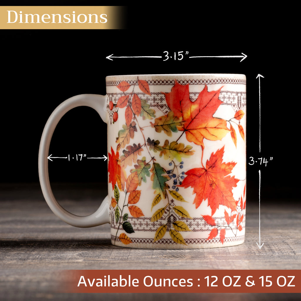 Amarante Fine Bone China Coffee Mugs