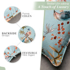 Hokuzai Throw Pillow Covers