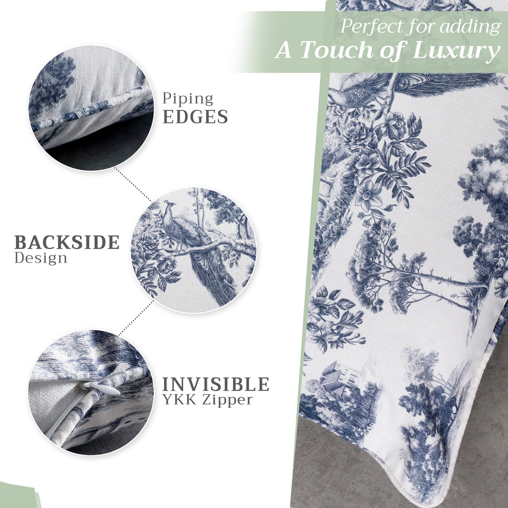 Trianon Throw Pillow Covers