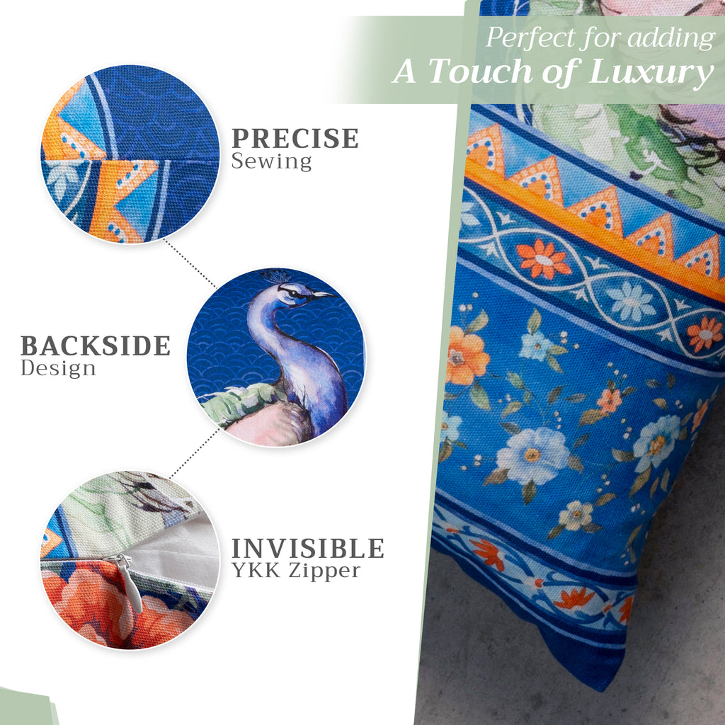 Secret Garden Throw Pillow Covers