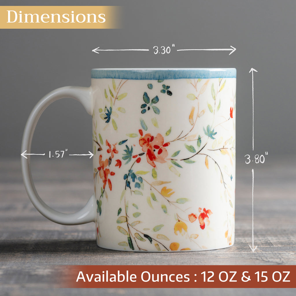 Colmar Fine Bone China Coffee Mugs