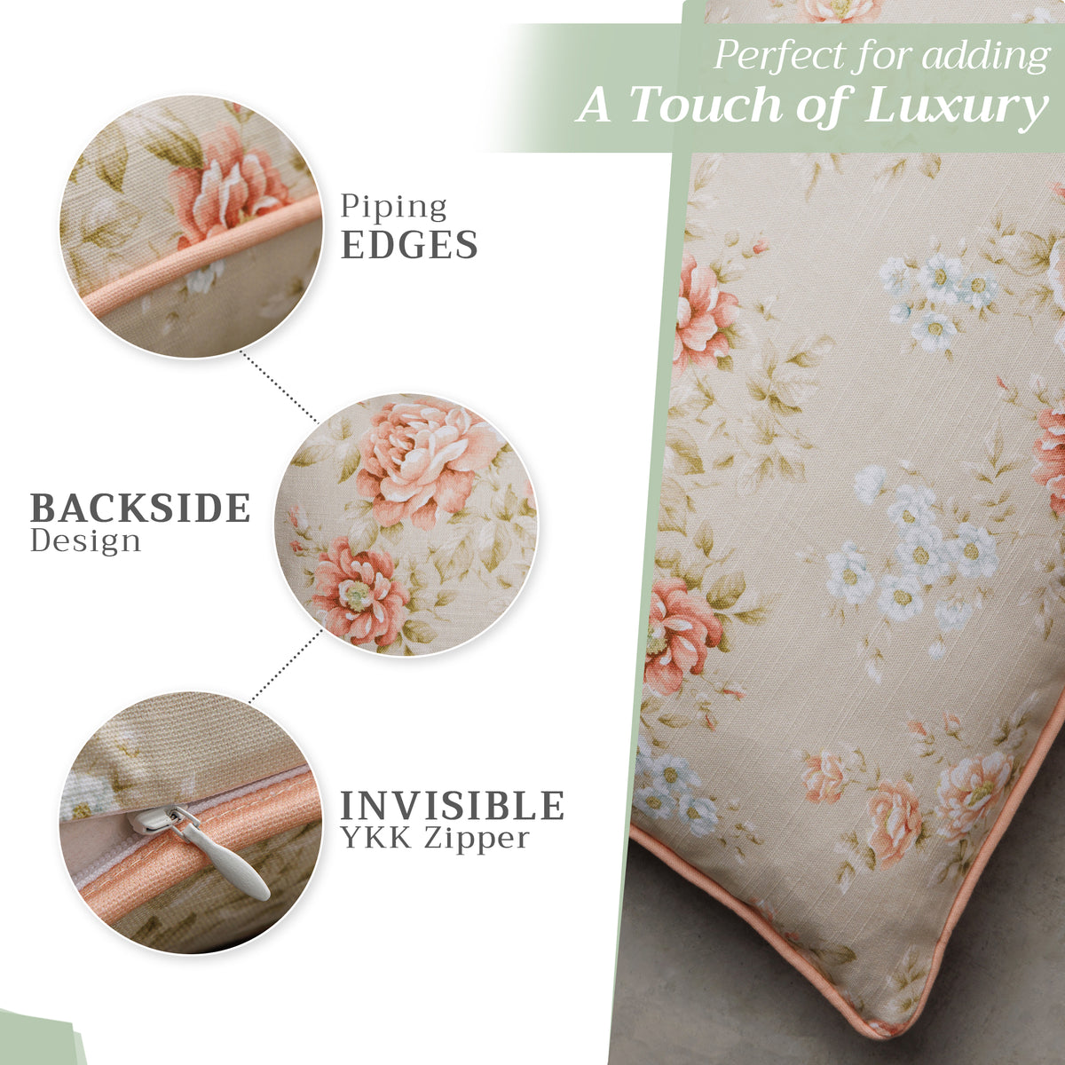 Newbury Throw Pillow Covers
