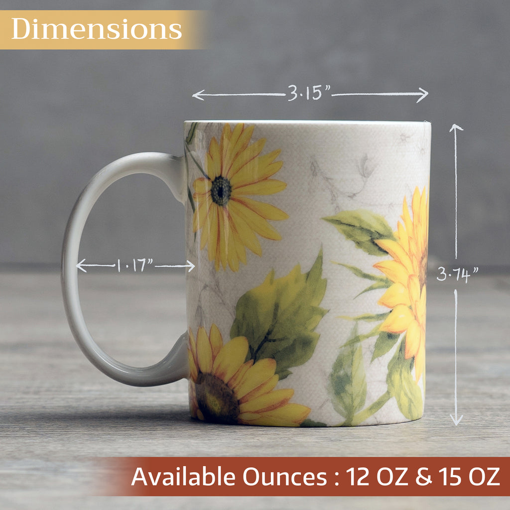 Candice Fine Bone China Coffee Mugs