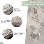 Savana Jouy Throw Pillow Covers